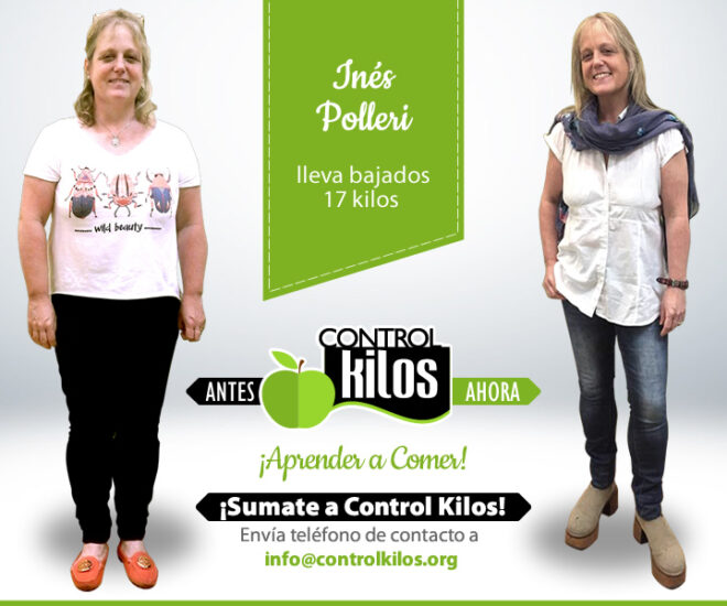 Inés P. bajó 17 kilos