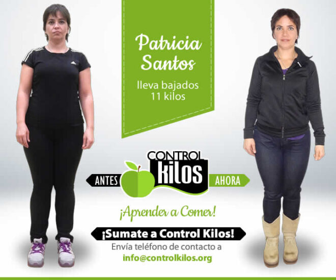 Patricia S. bajó 11 kilos