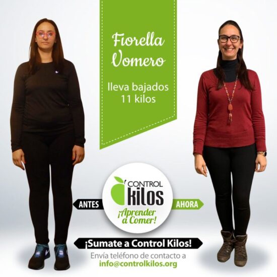 Fiorella V. bajó 11 kilos