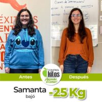 Antes y Despues Samanta post