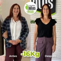 Antes y despues Gisele Caputto post -16K