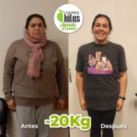 Antes y Despues Daniela Millan post 1