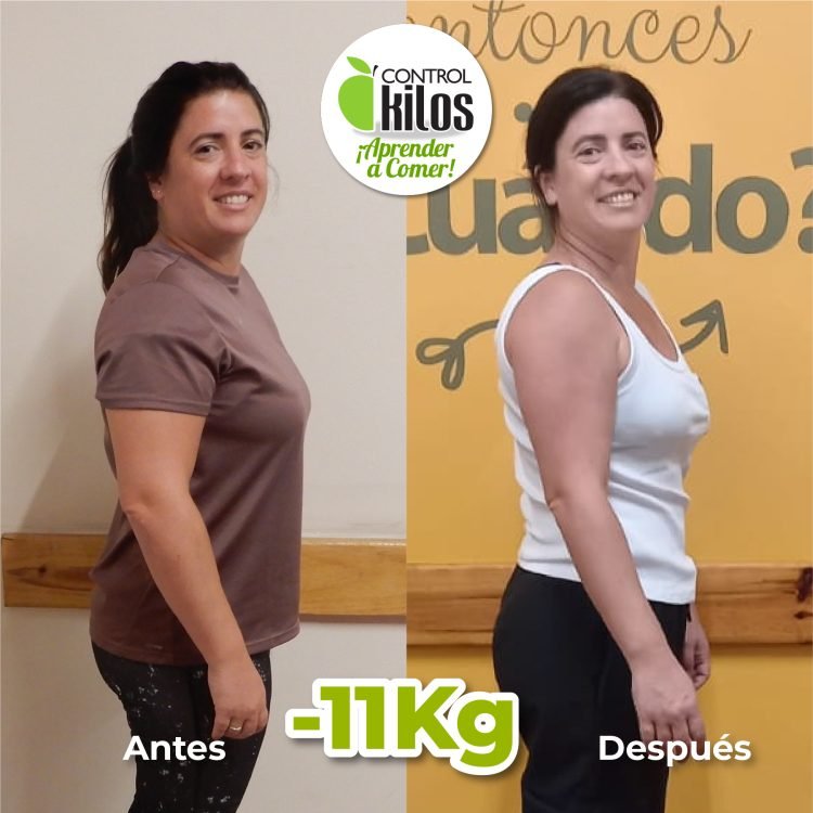 Antes y despues Valeria Lopez post