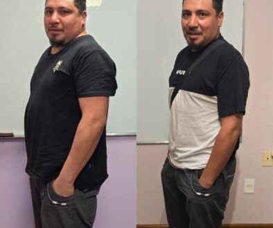 Jorge M. bajó 22 kilos