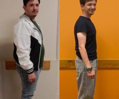 Marcelo D. bajó 22 kilos